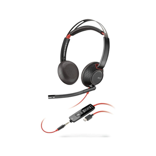 Poly Blackwire 5220 Stereo Corded USB-A Headset