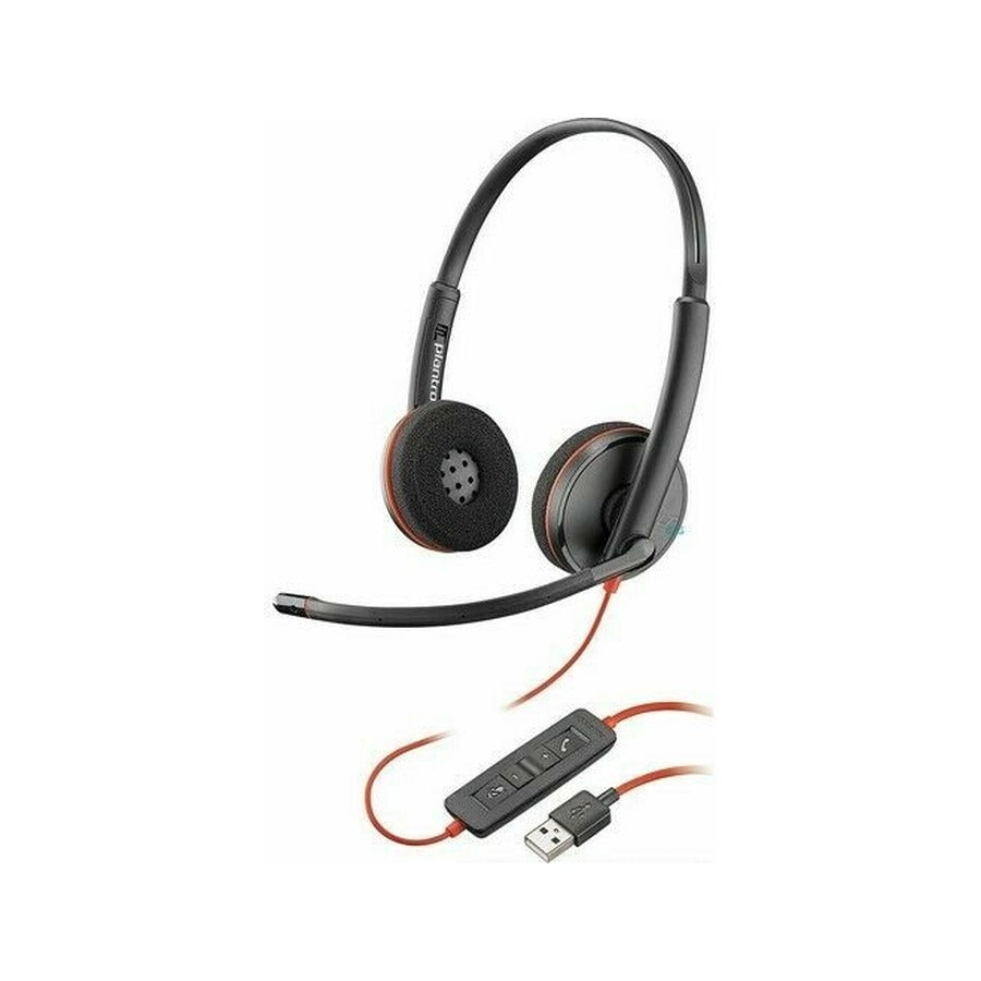 Poly Blackwire C3220 Mono Corded USB-A Headset